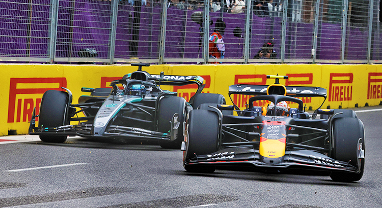 Motor Racing - Formula One World Championship - Azerbaijan Grand Prix - Race Day - Baku, Azerbaijan