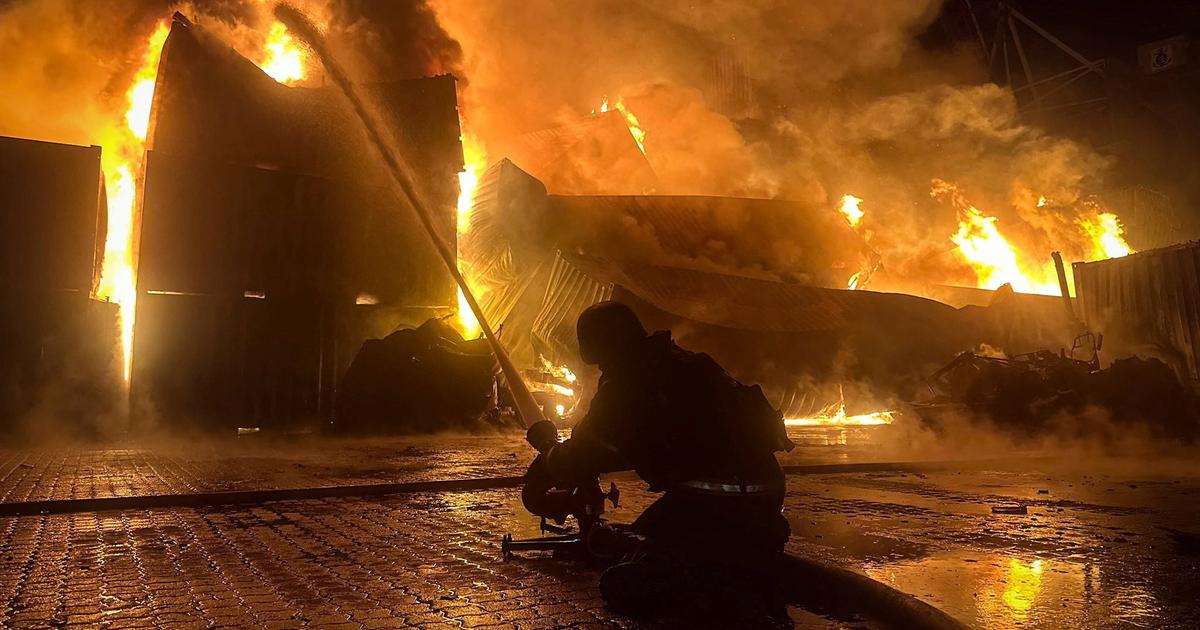 attaque massive de drones et missiles à Kiev, le réseau énergétique ciblé