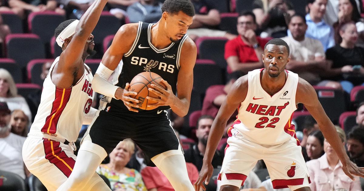 les Spurs de Victor Wembanyama s’imposent face à Miami en pré-saison NBA