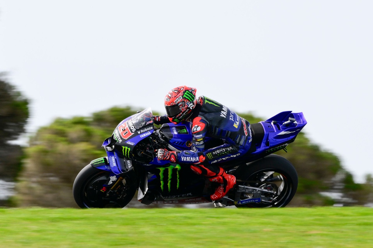 Quartararo satisfait d'une première journée encourageante à Phillip Island