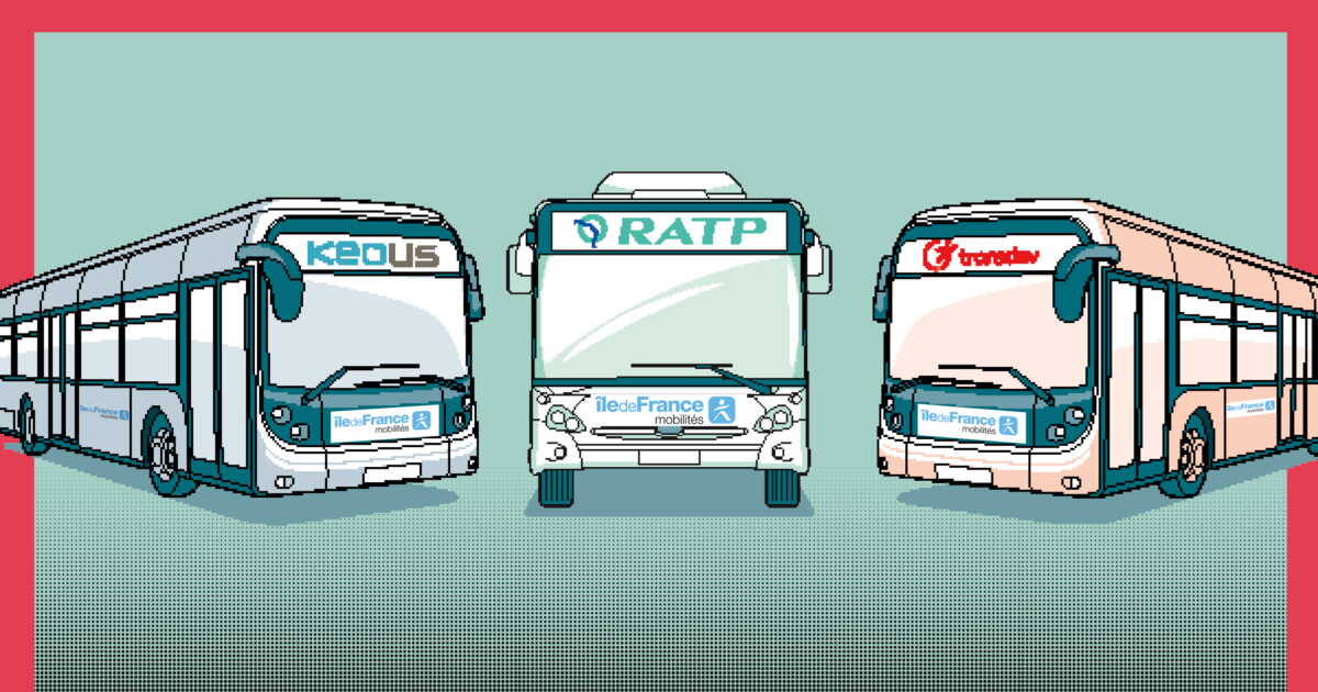 Face à la RATP, Keolis et Transdev bataillent sur le marché des bus parisiens