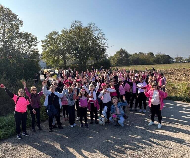 La marche du dimanche 12 octobre a rassemblé plusieurs dizaines de personne.