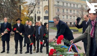 des diplomates occidentaux rendent hommage à Moscou aux victimes des répressions soviétiques