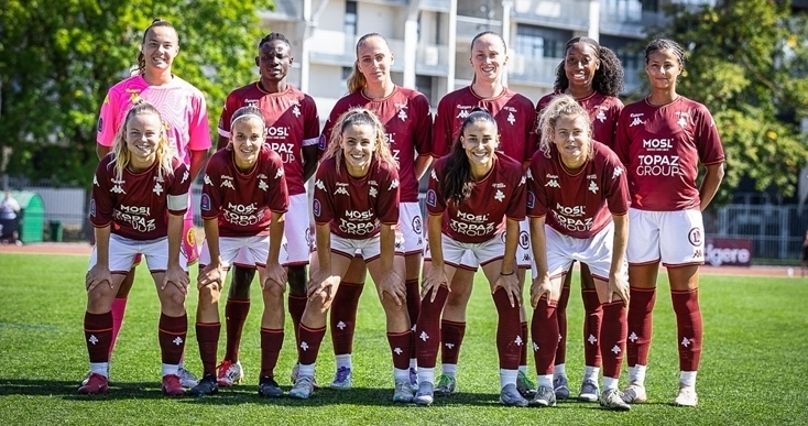 Les Féminines en déplacement à Grenoble | Football Club de Metz - Infos FC Metz - Entraînements FC Metz