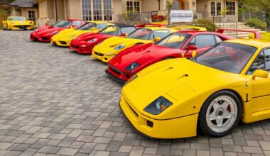 Ce propriétaire a une collection de Ferrari estimée à plus de 100 millions de $, qu'il range en "ketchup, moutarde et légume"