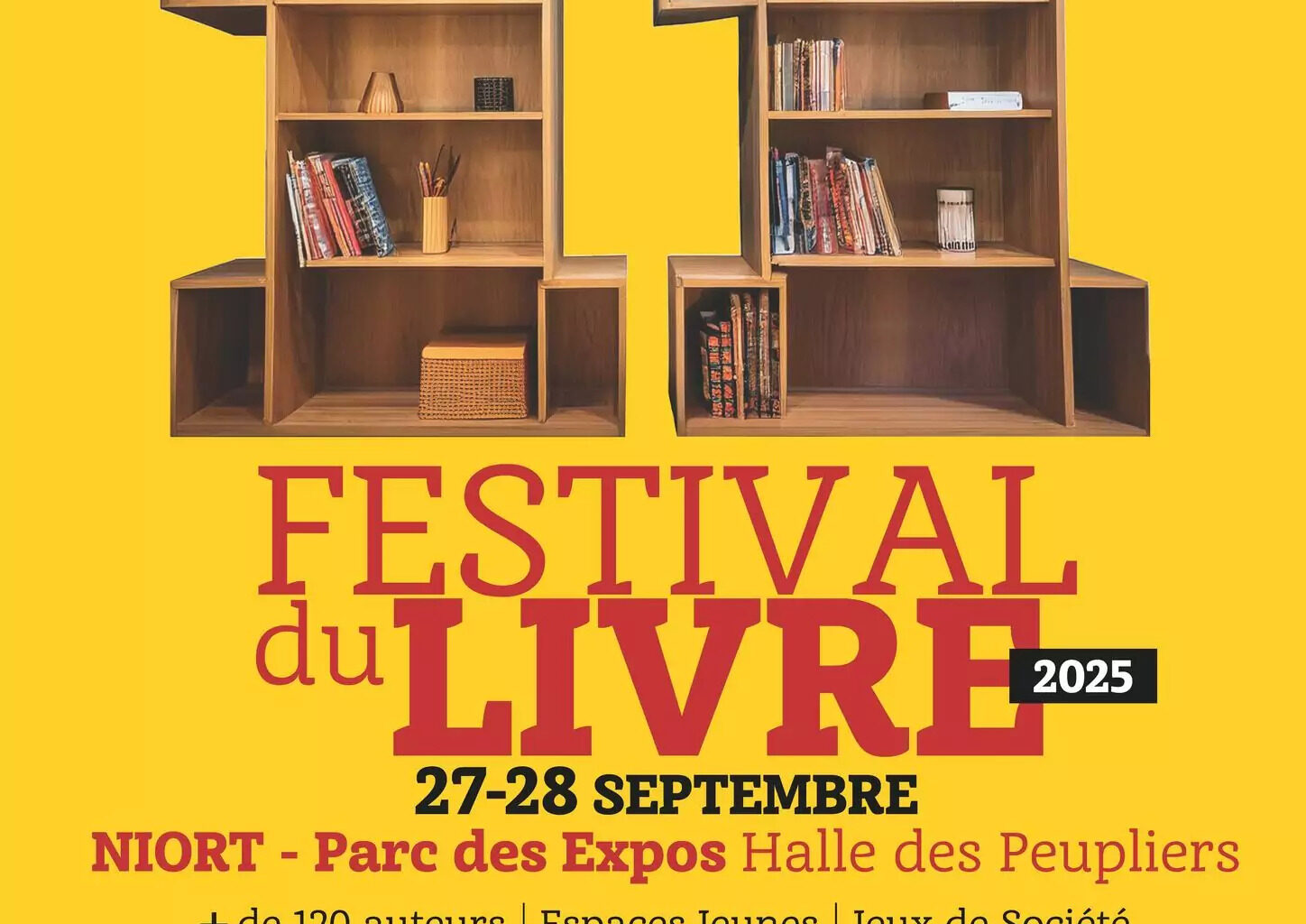 Agenda Ville de Niort : Festival du livre 2025