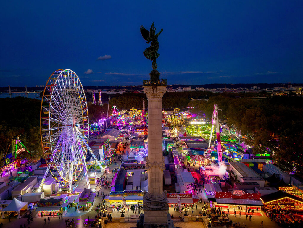 la Foire aux Plaisirs de retour place des Quinconces !