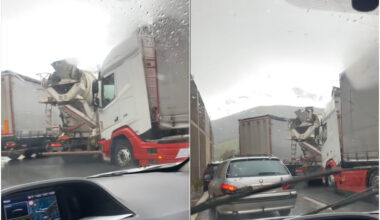 RN88. Accident de poids lourd entre Saint-Etienne et Lyon : des bouchons monstres