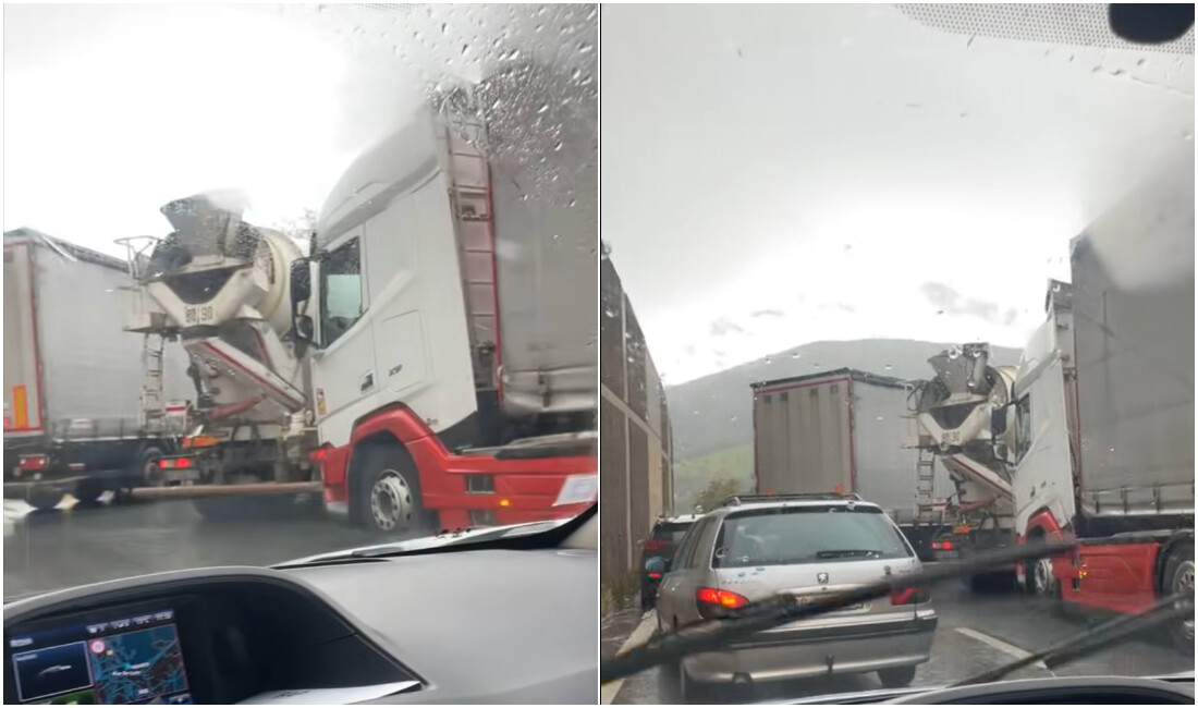 RN88. Accident de poids lourd entre Saint-Etienne et Lyon : des bouchons monstres