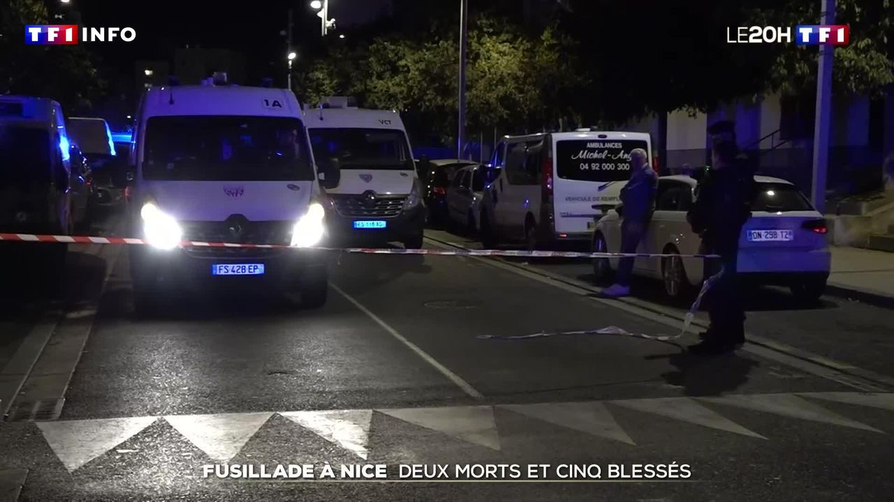 Fusillade à Nice : deux morts et cinq blessés