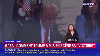 Gaza : comment Trump a mis en scène sa "victoire"