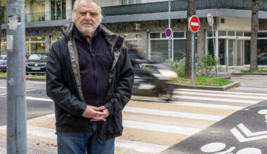 cet habitant en colère se mobilise contre ce carrefour dangereux