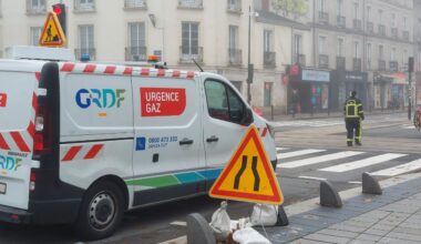 L'arrachement d'une canalisation provoque une fuite de gaz au nord de Nantes