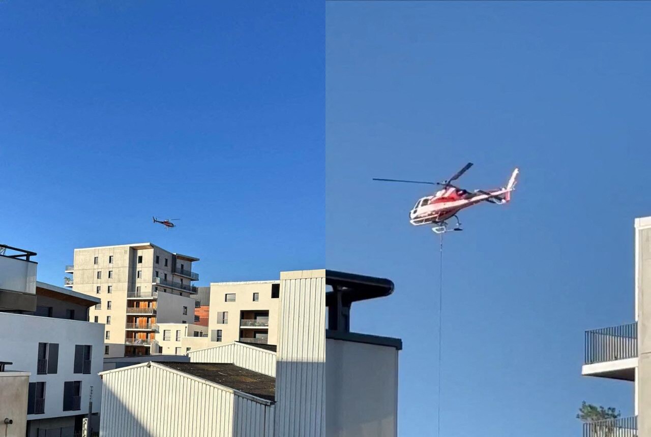 Pourquoi un hélicoptère a survolé ce quartier de Rouen un dimanche matin ?