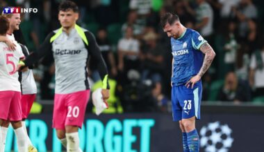 Ligue des champions : réduit à 10, Marseille craque face au Sporting Portugal