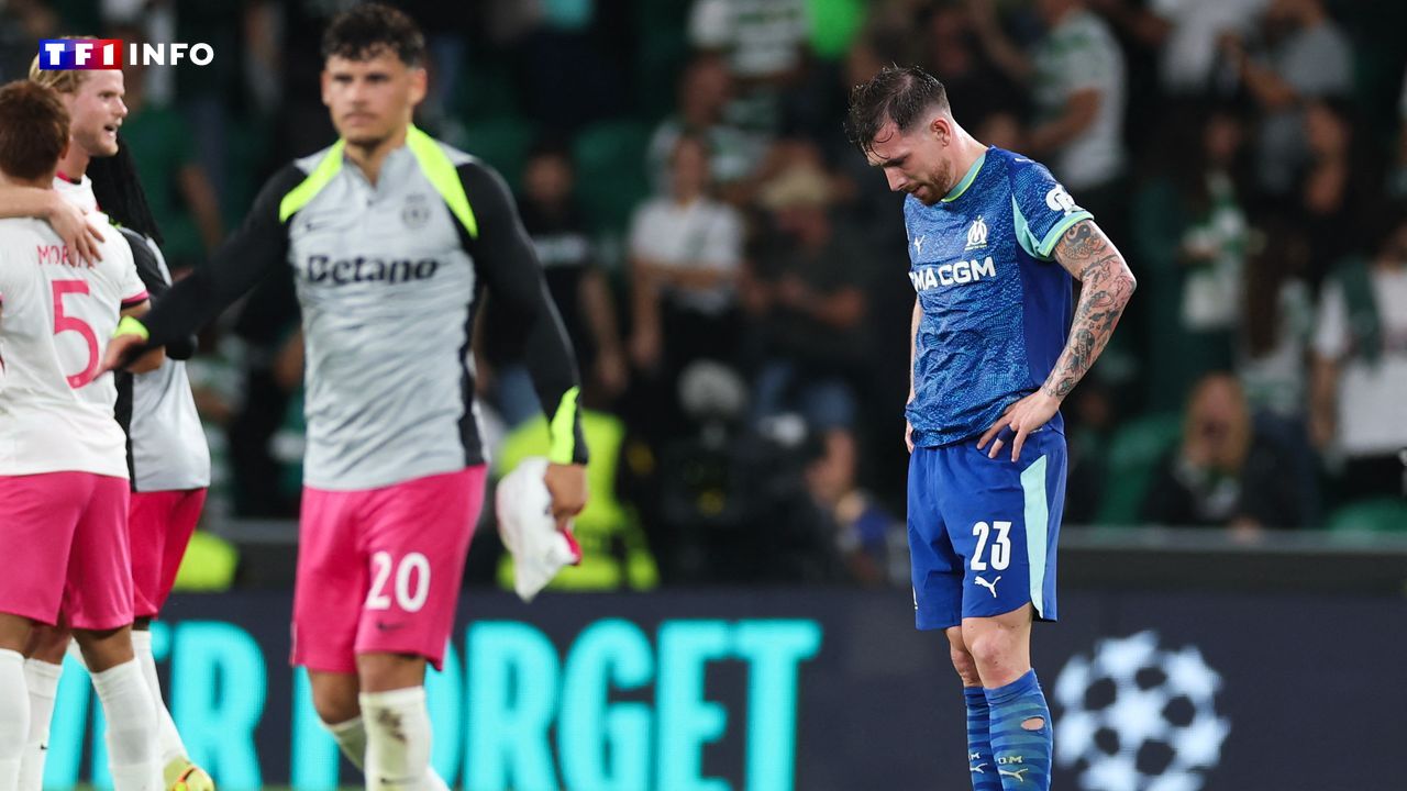 Ligue des champions : réduit à 10, Marseille craque face au Sporting Portugal