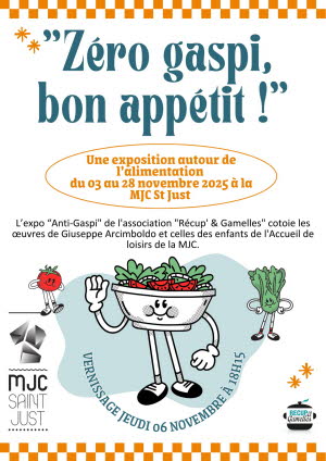 Illustration Exposition de la MJC Saint-Just