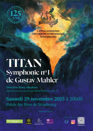 Illustration Gustav Mahler, symphonie N°1. Concert des 125 ans de l