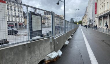 la déconstruction de la dalle commence ce lundi, le quai Duguay-Trouin ferme
