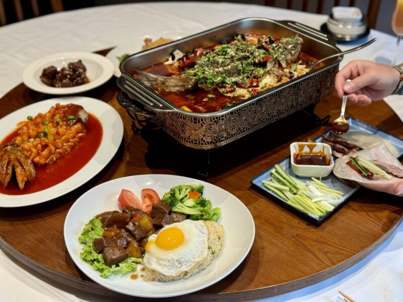 restaurant sichuan plat chinois poisson ravioles