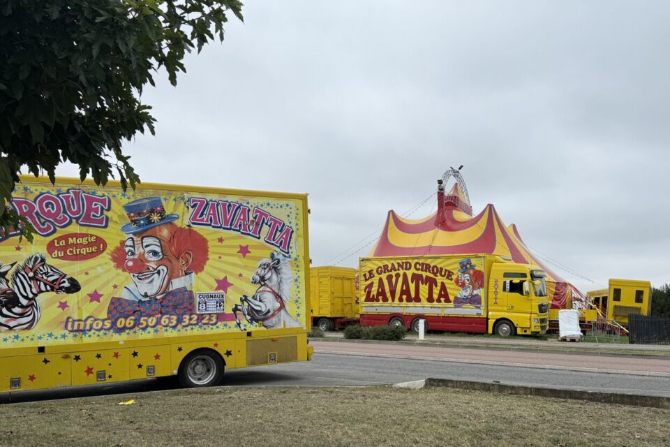 Le Grand cirque Zapatta prévoit une représentation par jour jusqu'à dimanche.