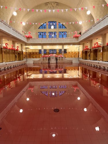 Rose des Bains + octobre rose + bains municipaux
