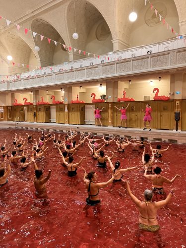 Rose des Bains + octobre rose + bains municipaux