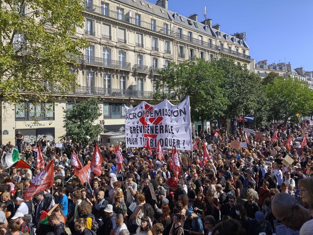 le parcours et l’horaire de départ de la manifestation prévue à Paris