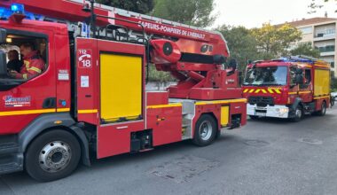 impressionnant incendie, des flammes de 20 mètres embrasent une villa abandonnée