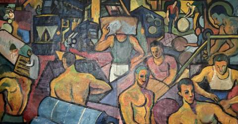 « La Marseillaise » avec l’art et la matière