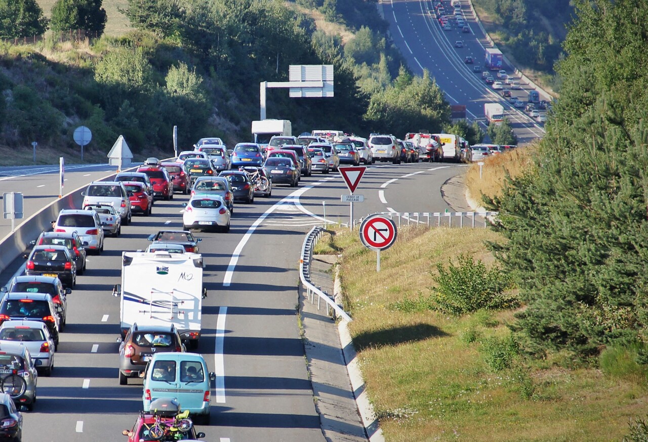 plus de 45 km de bouchons ce mercredi matin