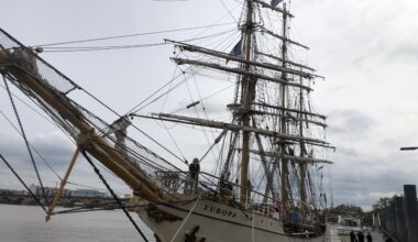 À bord de L’Europa, voilier en escale à Bordeaux avant la célèbre course Tall Ships Races 2027