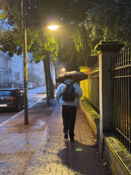 pluie parapluie rue