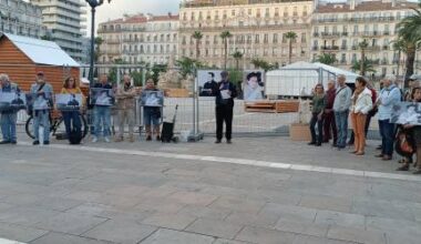 Un hommage à Samuel Paty et Dominique Bernard à Toulon