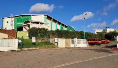 un incendie se déclare dans une entreprise de recyclage