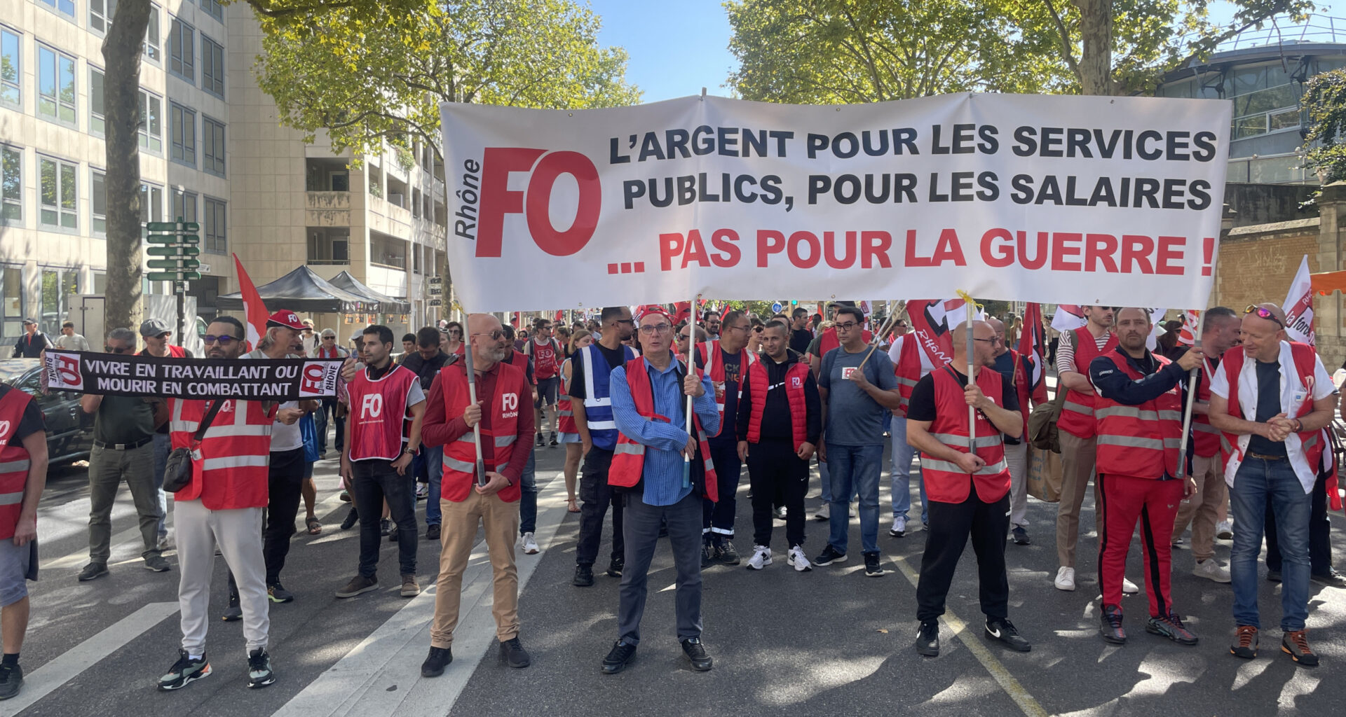 © Lucien Labreuil - Le 18 septembre dernier, entre 14 000 et 25 000 personnes ont manifesté à Lyon.