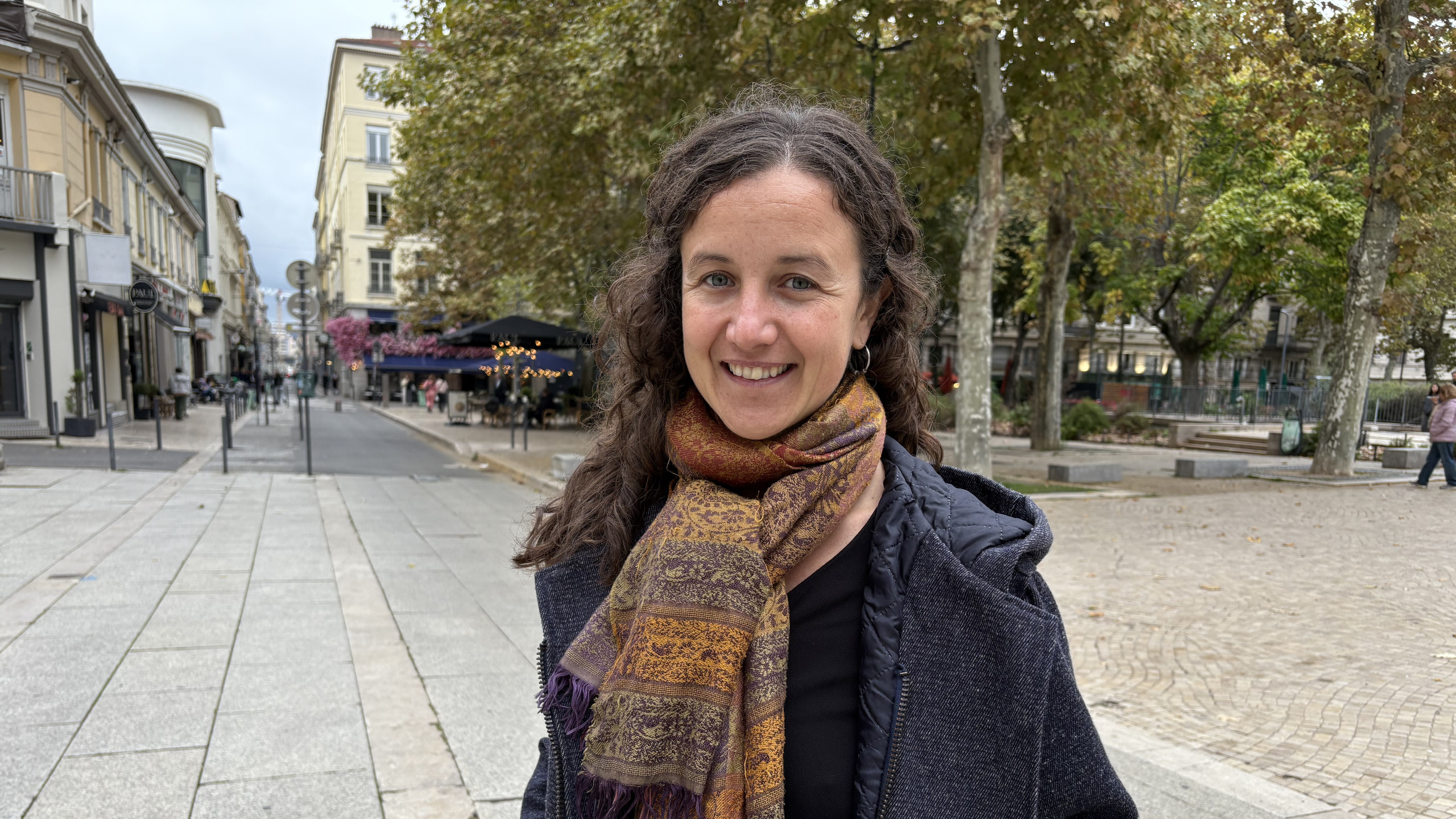 © Nahim Idir - Valentine Mercier tête de liste LFI à Saint-Étienne pour les municipales de 2026.