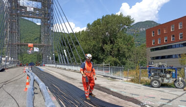 © Thomas Richardson - A Grenoble, le pont d'Oxford a pu rouvrir avec plusieurs semaines d'avance sur le planning.