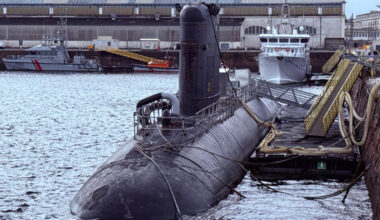 © D. R. - Le sous-marin nucléaire d'attaque Casabianca est en train d'être désarmé à Cherbourg.