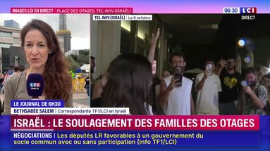 Israël : le soulagement des familles des otages