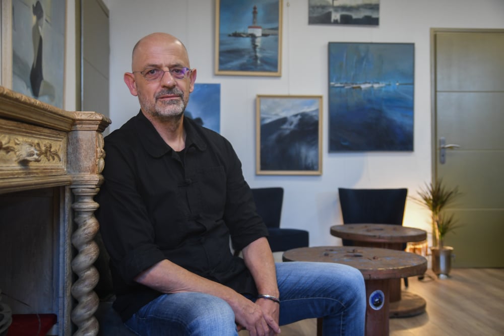 L'artiste Jean-François Gandon raconte Ghisoni à travers une immense fresque