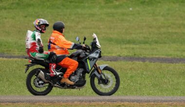 Zarco retrouve confiance sur la Honda... avant de chuter