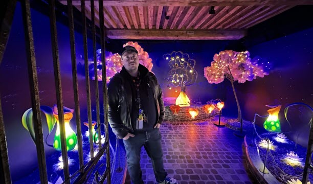 Julien Dumont, le directeur du Musée Cinéma & Miniature à l’occasion de l’expo consacrée au studio d’animation Laika.   Photo Delphine Givord