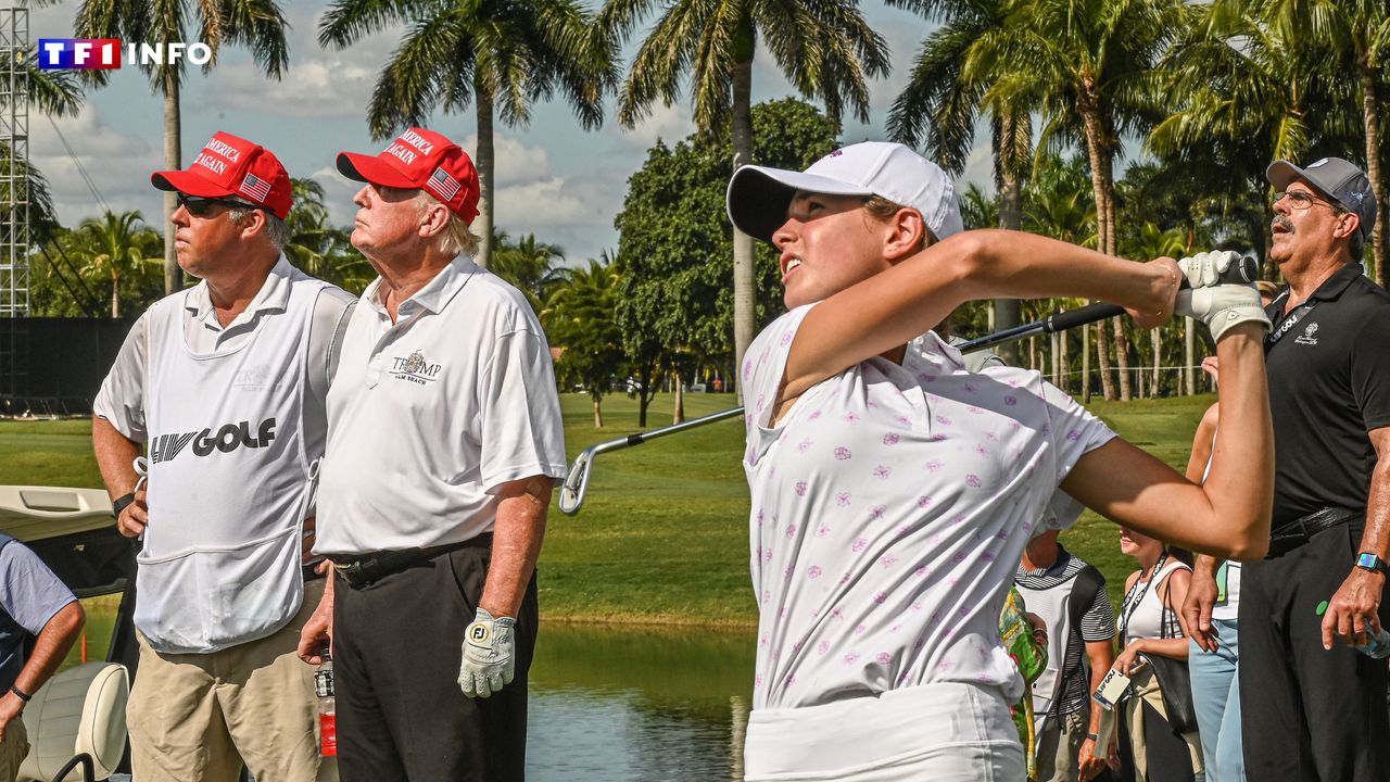 Kai, la petite-fille de Donald Trump, invitée à son premier tournoi pro de golf