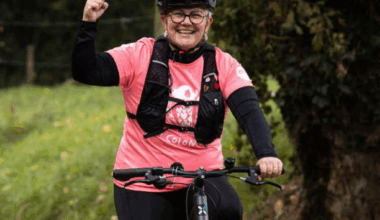 malade d'un cancer du sein, Karine va participer au Triathlon des Roses