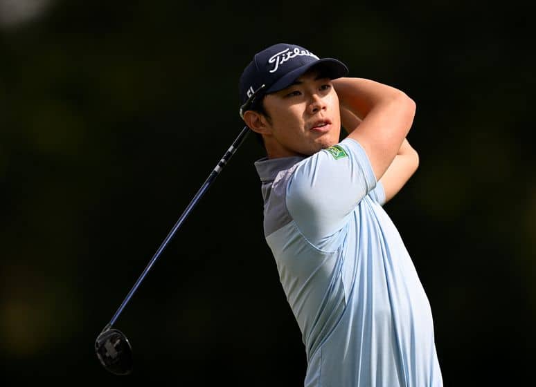 Jeong weon Ko dans le champ à Abu Dhabi, comme 9 des 12 héros de Bethpage