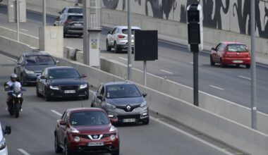 une voie neutralisée, les pompiers sur place