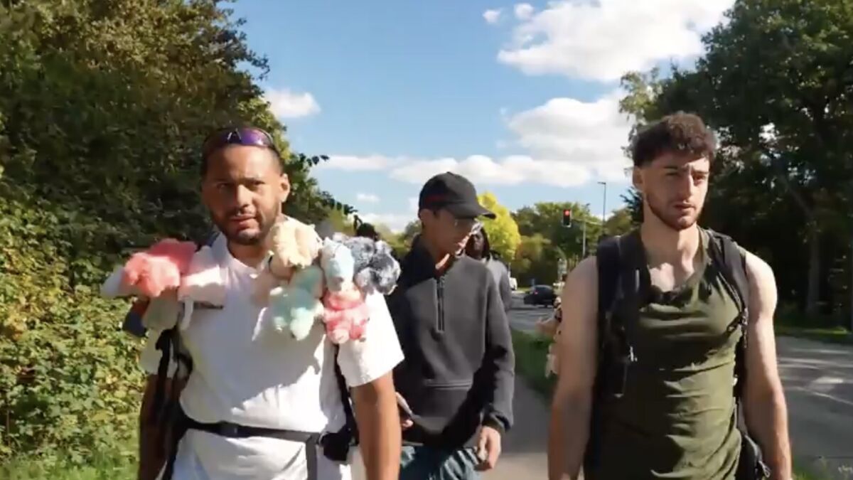 Nico et Byilhan dévoilent l'heure et lieu de leur arrivée après leur marche entre Montpellier et Paris