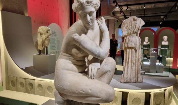 L’exposition « C’est canon ! L’art chez les Romains », est visible jusqu’au 7 juin 2026 au musée Lugdunum.   Photo Guillaume Beraud