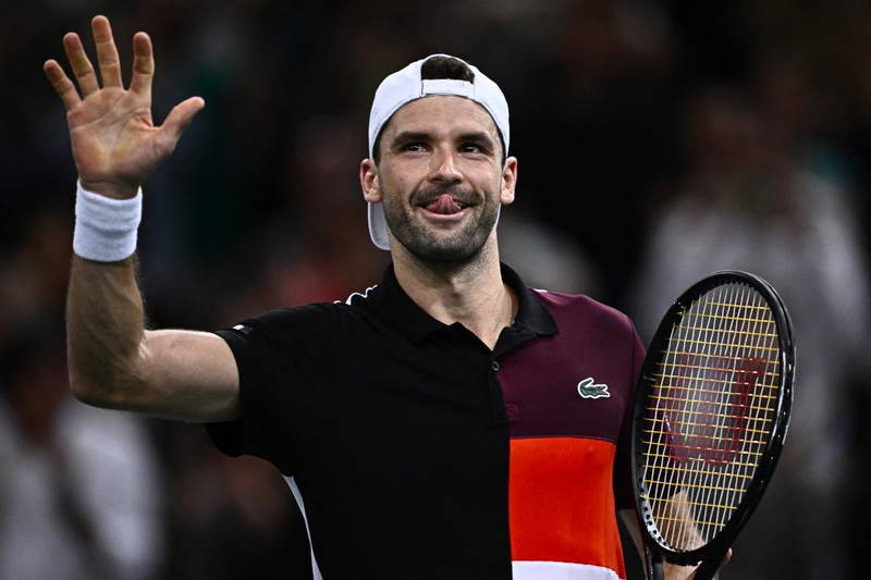 Dimitrov se confie avant son retour à Paris : « Je veux voir comment mon corps va répondre »